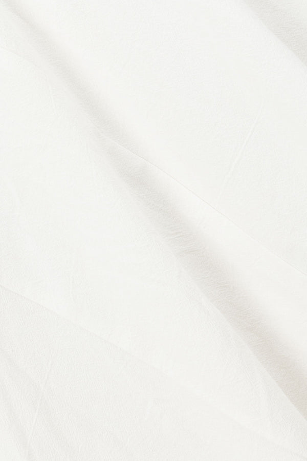 White Cross Neck Halter Laxi Oliviera Dress