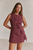 SAMPLE-Kapri Dress - Merlot