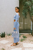 Marcelle Maxi Skirt - Blue