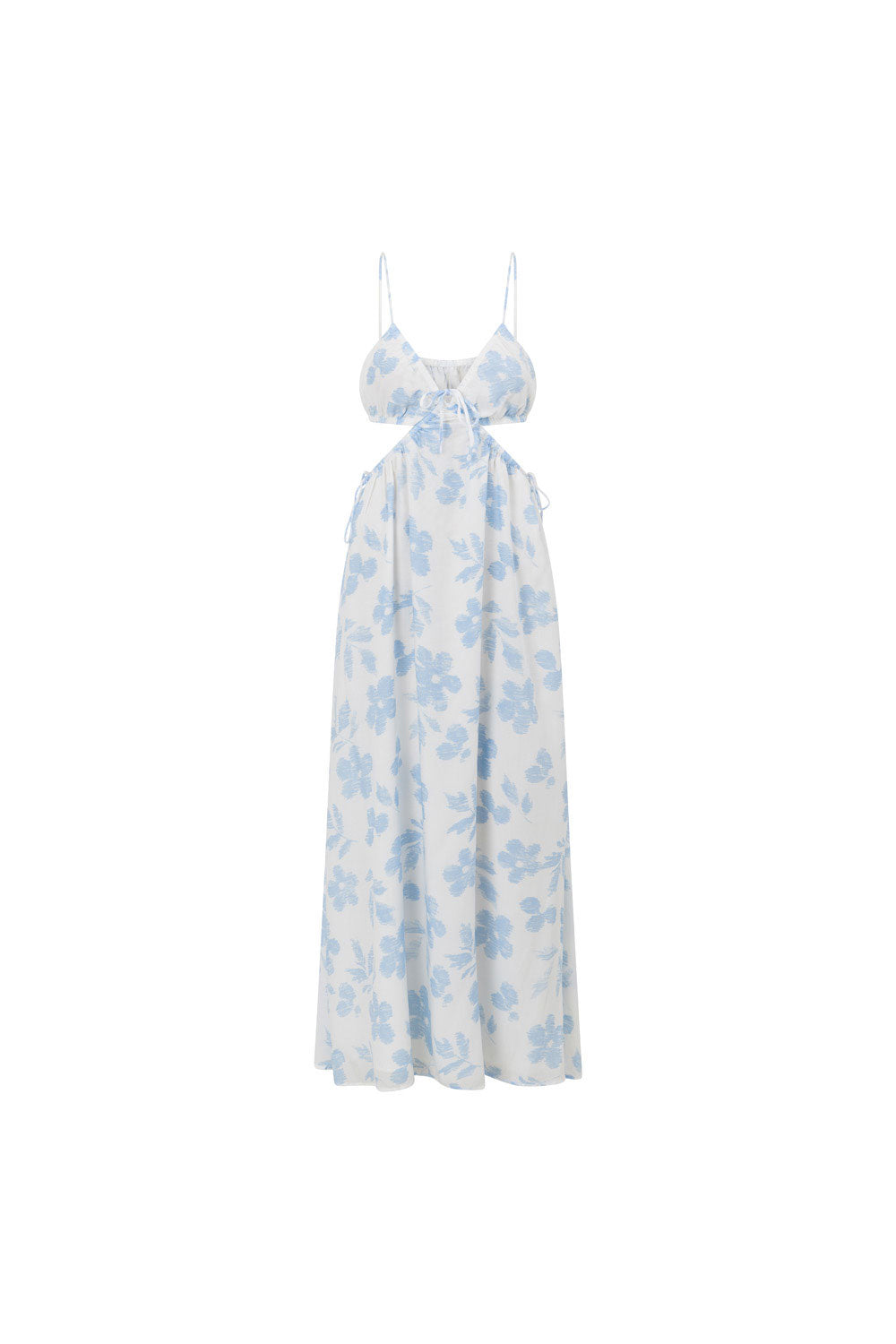 SAMPLE-Elexa Maxi Dress - Honey Floral