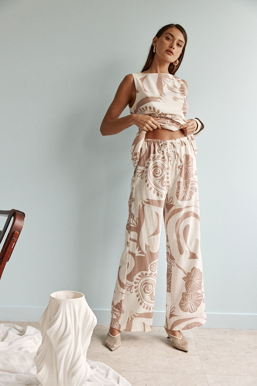Emani Pants - Paisley Sunset