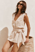 Sandy Playsuit - Tan