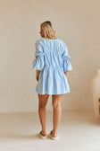 SAMPLE-Ava Dress - Blue