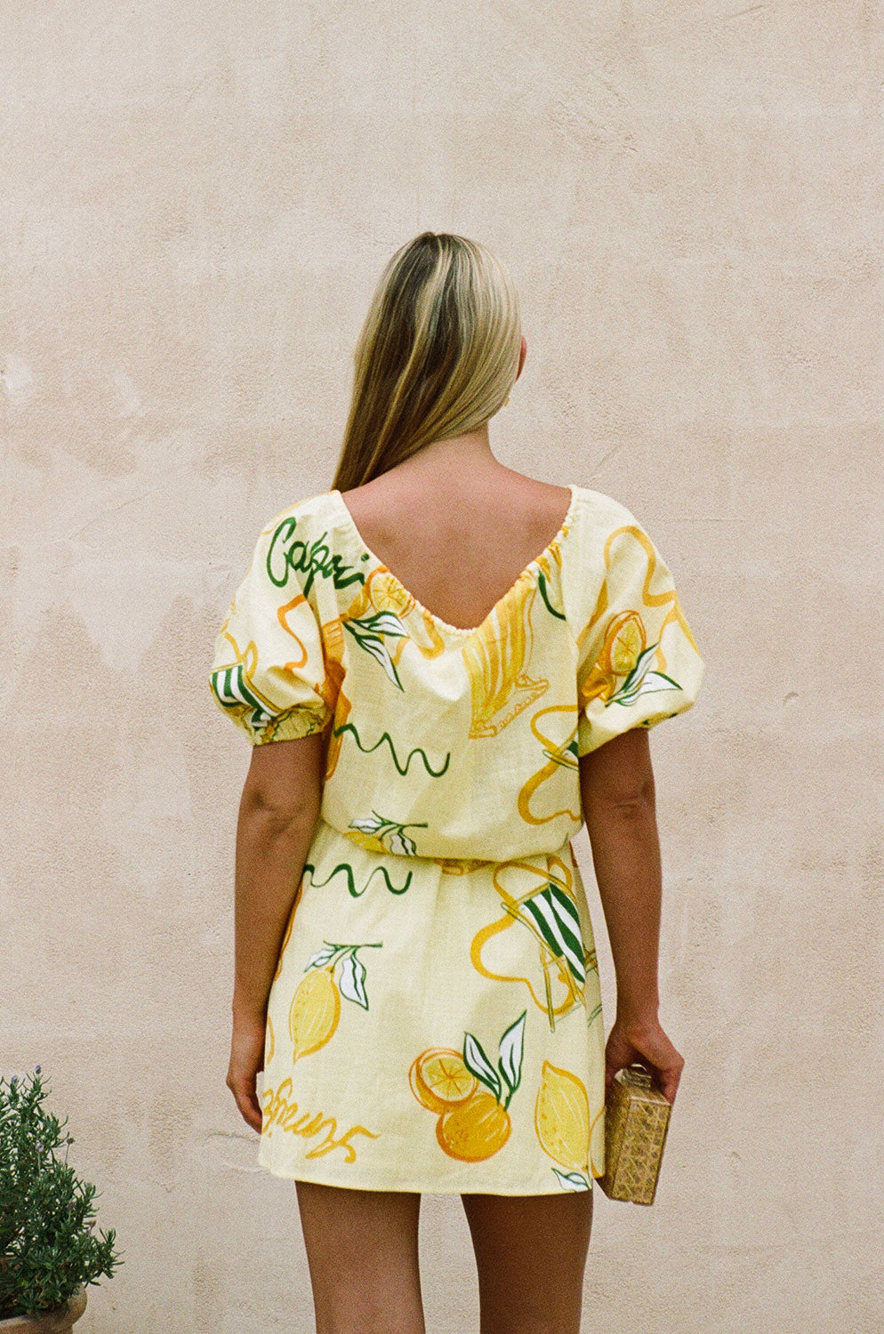 Milo Mini Dress - Yellow