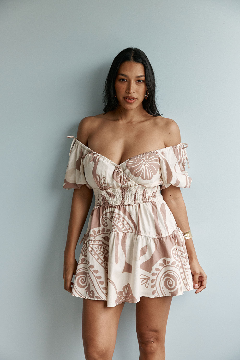 SAMPLE-Mirelle Dress - Paisley Sunset