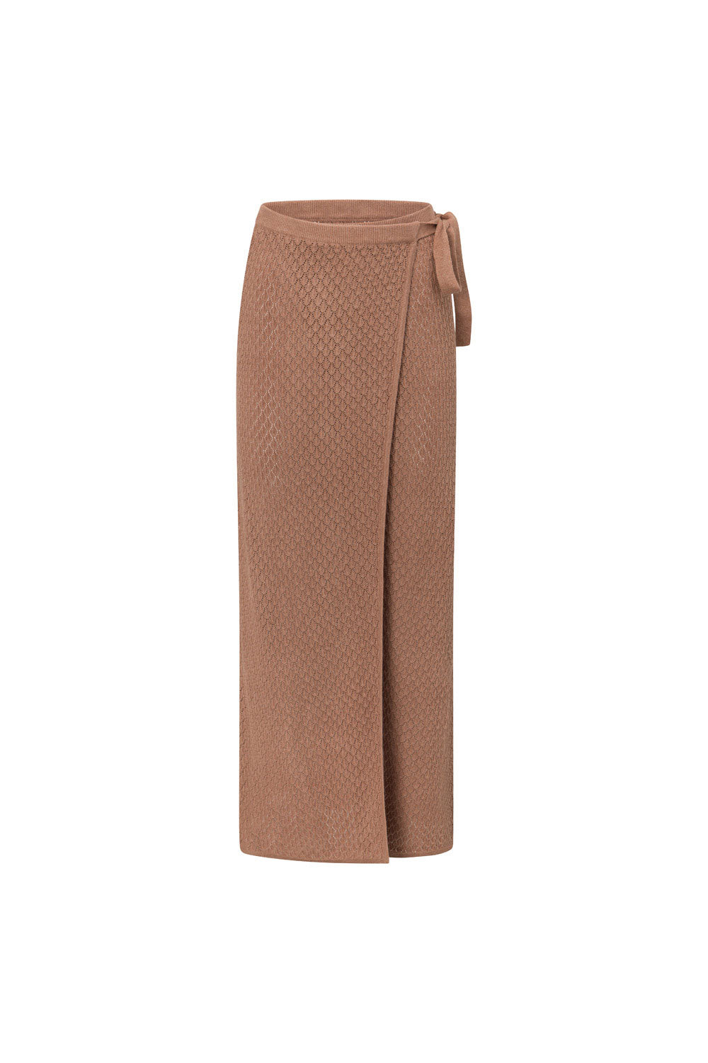 Sonnet Knit Skirt - Brown