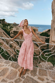 Biarritz Dress - Corallo Rosa