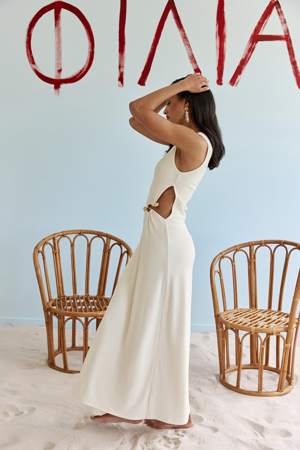 Yolanda Dress - White