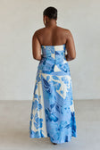 SAMPLE-Mirae Dress - Azure Bloom