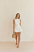 SAMPLE-Graylee Dress - White