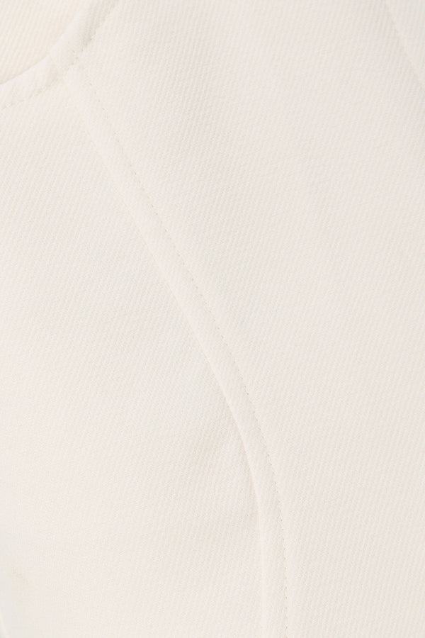 White High Waist Wrap Mini Labella Skort