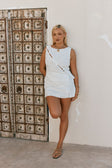 White Broderie A Line Mini Freya Skirt