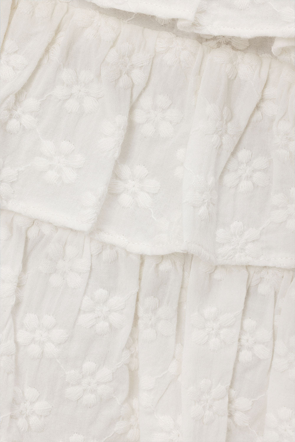 Axelia Asymmetric Mini Dress - White