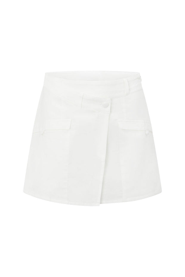 Paige Skort - White