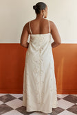 SAMPLE-Melena Dress - Beige Flower