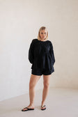 SAMPLE-Akel Shorts - Black