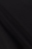Zen One Shoulder Side Tie Top - Black