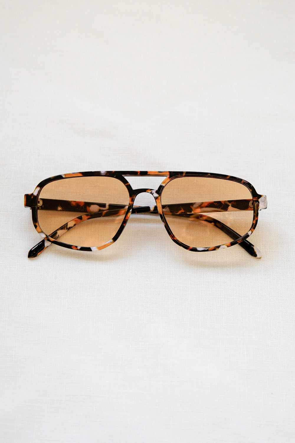 Cora Tortoise Aviator Sunglasses
