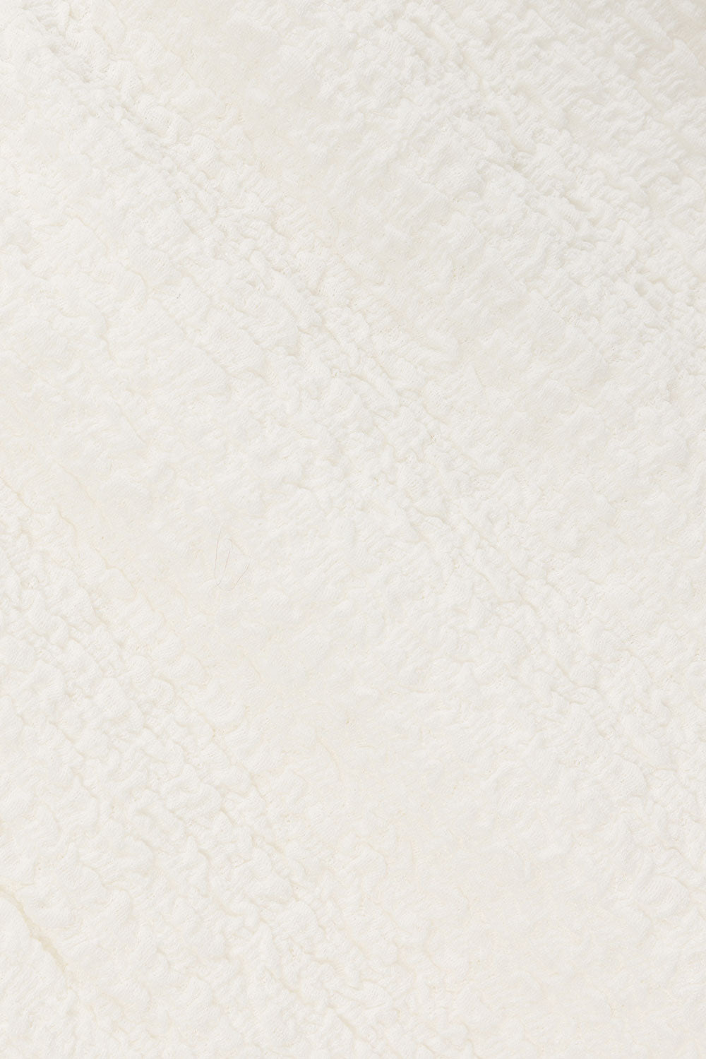 White Textured Elastic Drawstring Adora Plants