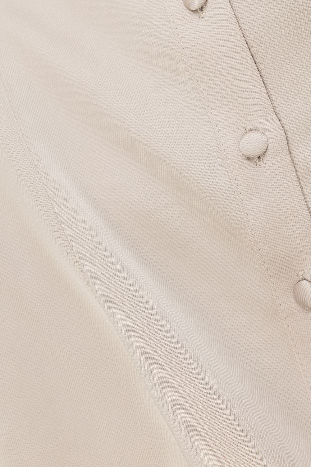 Grey Silky Button Up Strappy Lyla Top