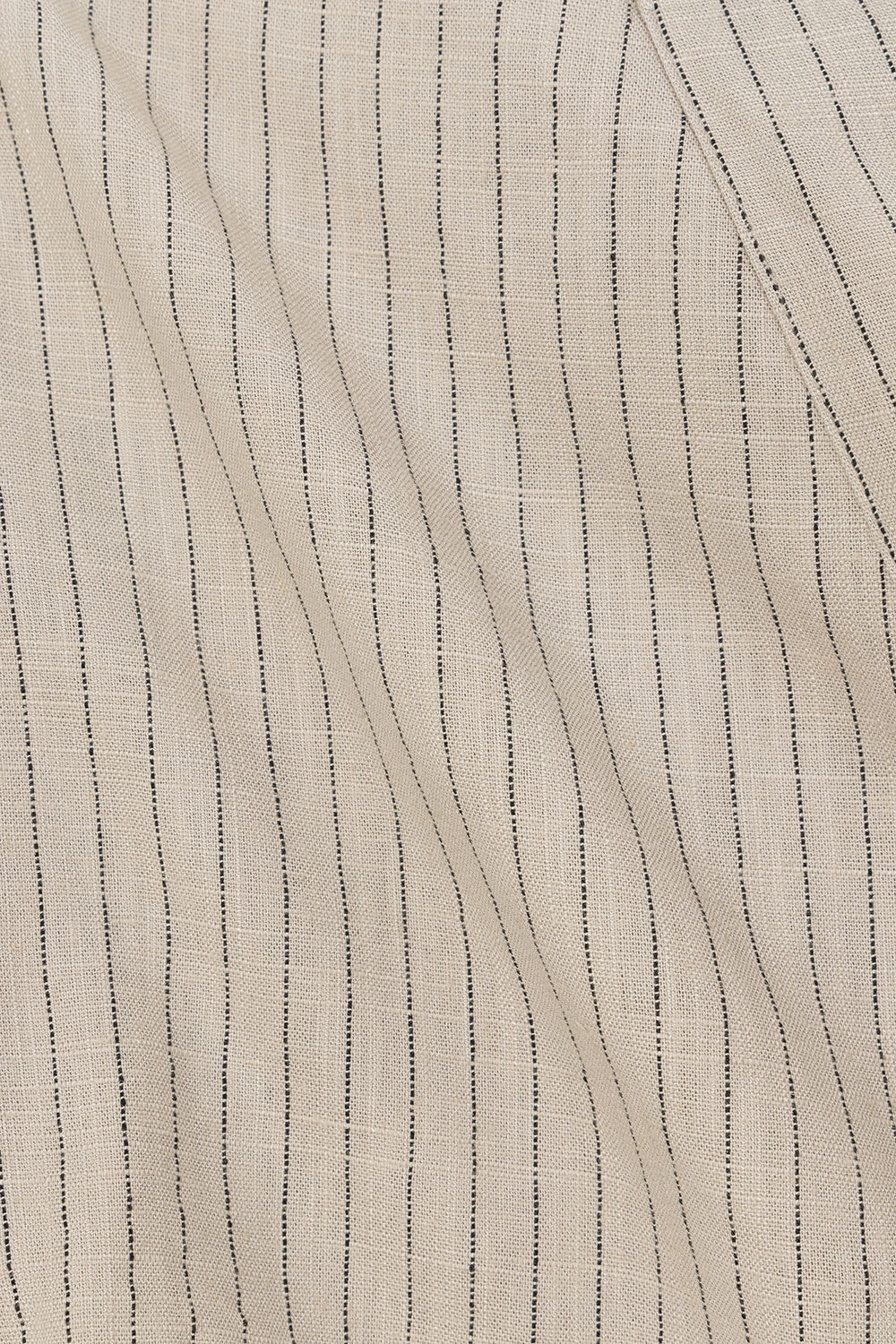 Grey and Black Pinstripe Strapless Bow Mini Tulia Dress