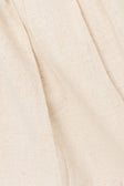 Beige Cut Out Pleated Tie Sydney Top