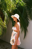 SAMPLE-Zenaida Dress - Amalfi Aperol