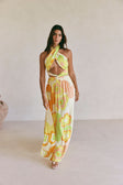 SAMPLE-Jorah Maxi Dress - Retro Bloom
