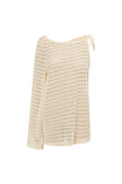 Suka Crochet Top - Cream White