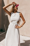 Aurelia Cutout Maxi Dress - White