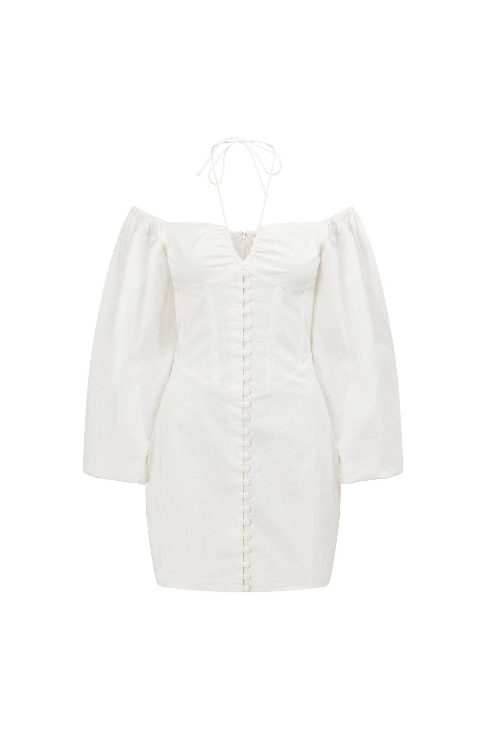 SAMPLE-Toni Puff Sleeve Dress