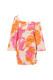 Sirromet Shirred Dress - Solstice Pink