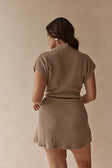 SAMPLE-Lovina Dress - Tan
