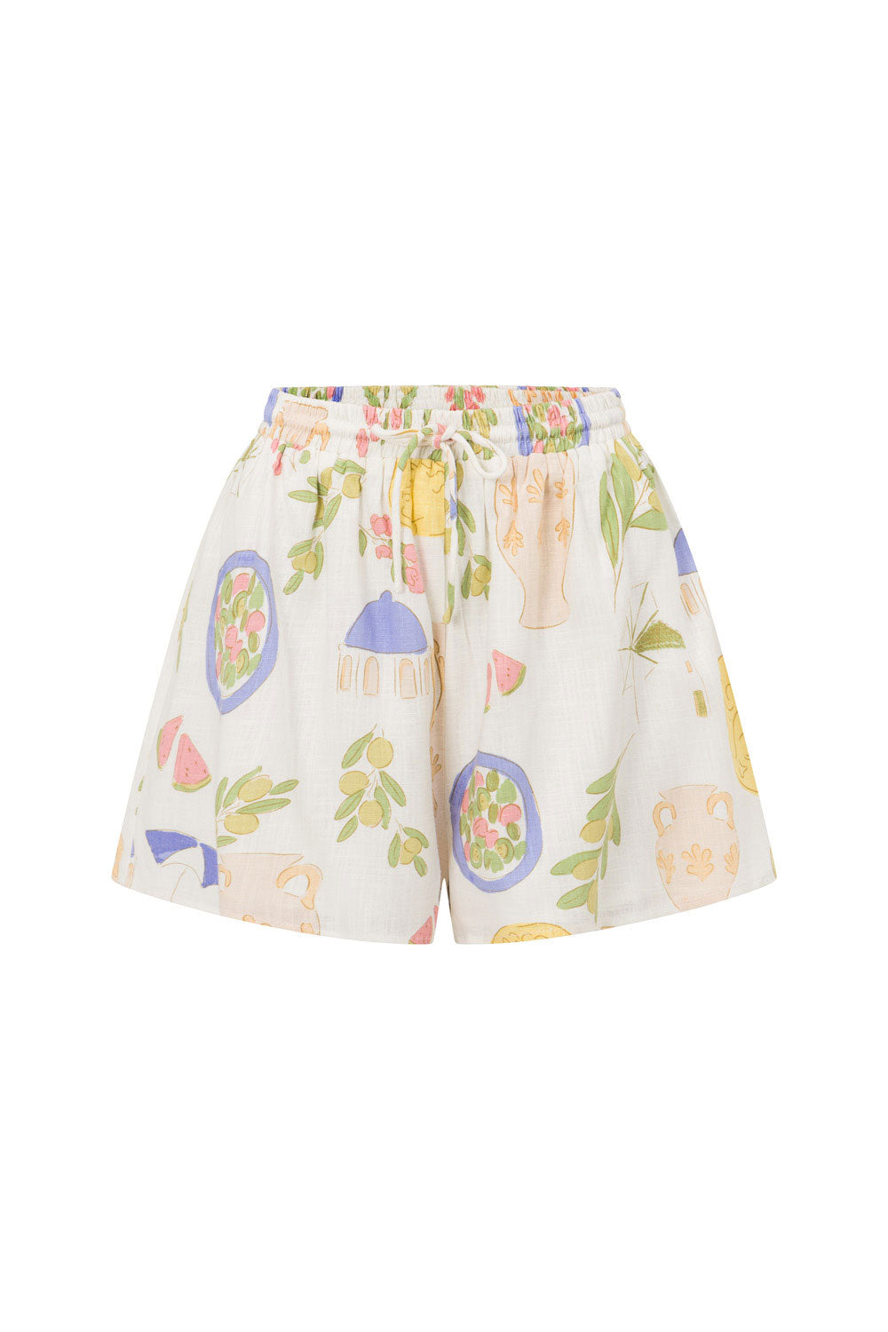 Leta Shorts - White