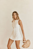 SAMPLE-Graylee Dress - White