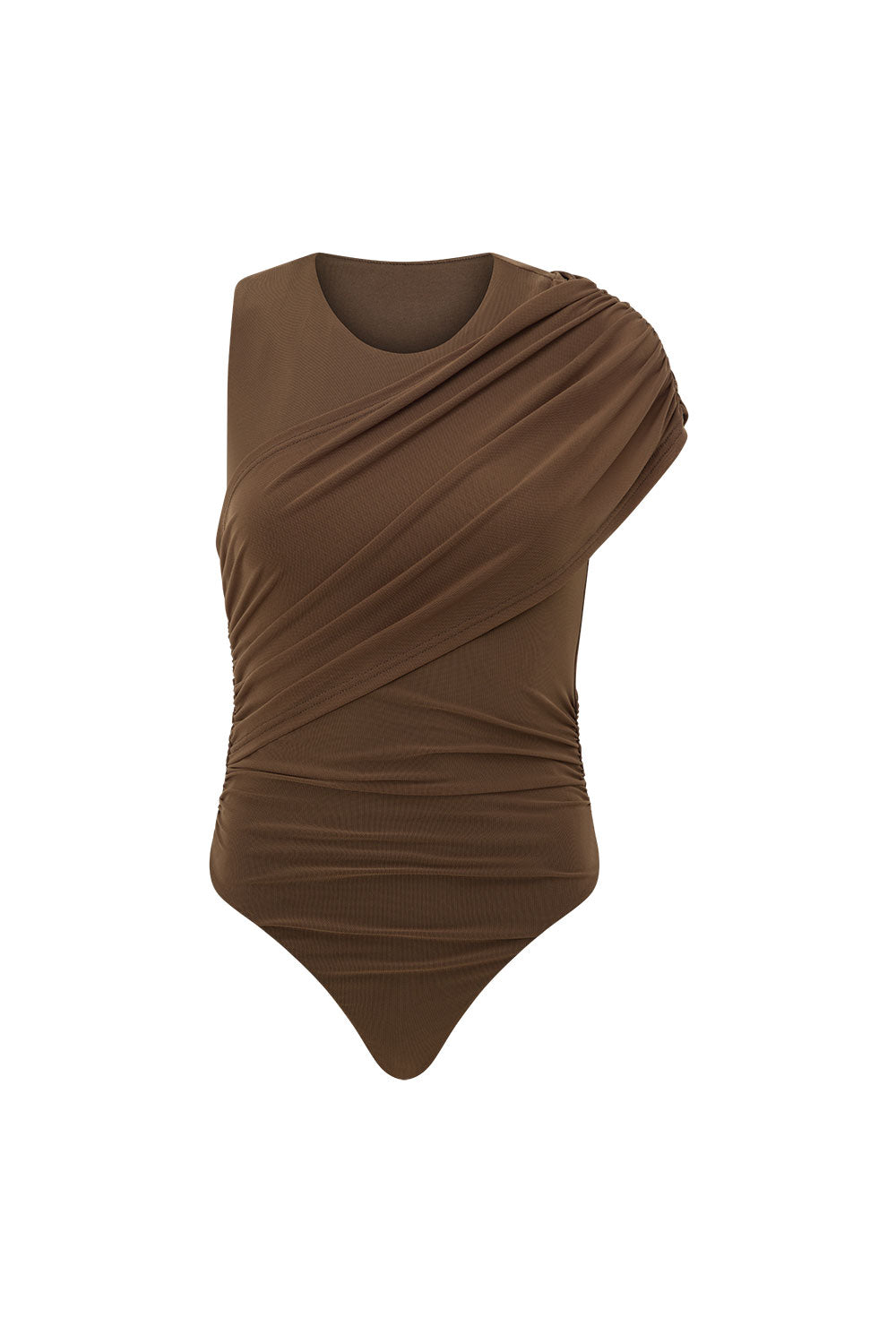 Erika Playsuit - Mocha Mesh