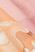 Ragazza Thick Strap Button Up Lace Top - Pink, White, Purple, OrangeTramonto Print