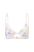 Rhodes Balconette Bikini Top - White