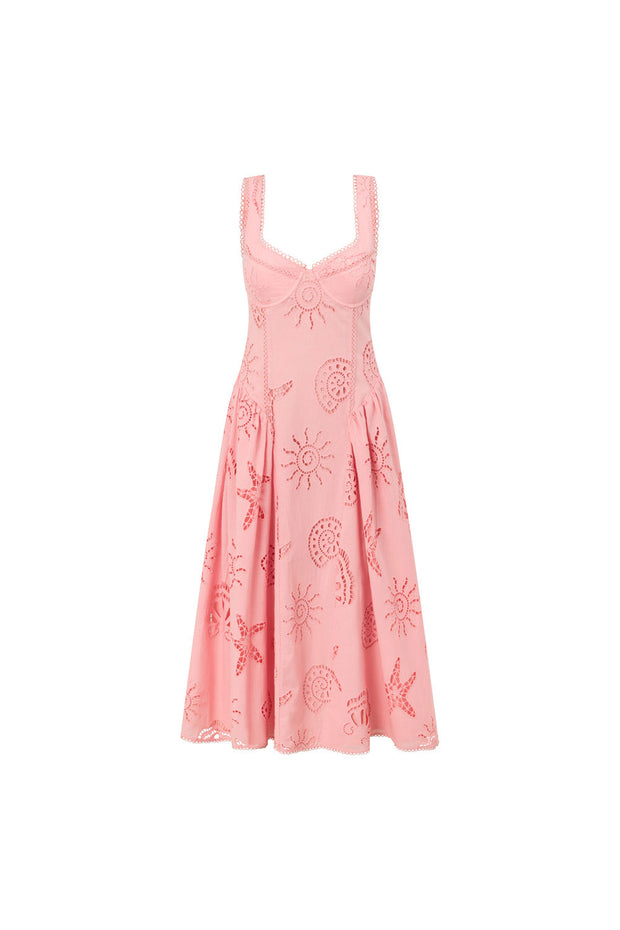 Biarritz Dress - Corallo Rosa