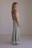 Video, Scallop Knit Maxi Dress