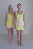 Video, Tyler Dress - Checker Floral