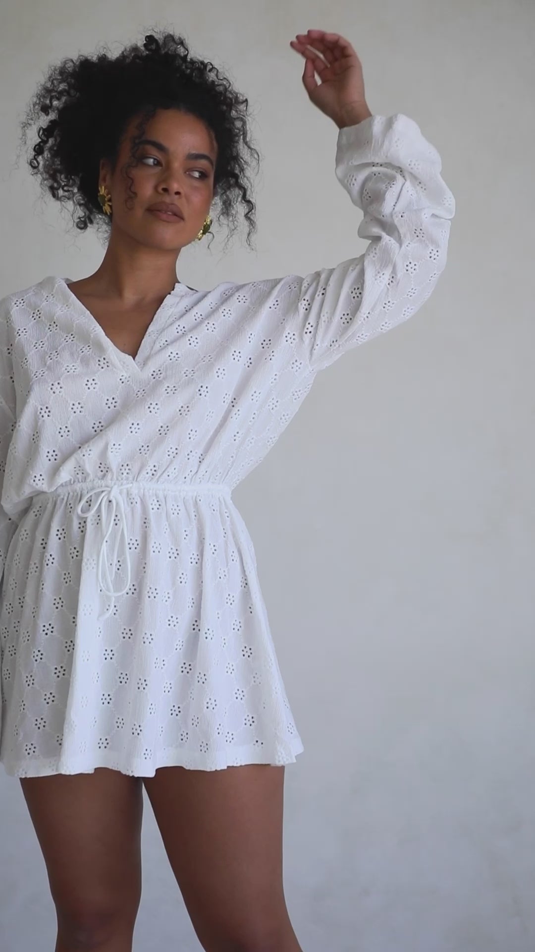 Berkley Mini Dress - White