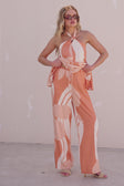 Video, Victoria Pants - Peach Solanto