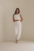 Video, Lotus Skirt - Cable Knit