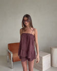 Video, Hazel Shorts - Chocolate