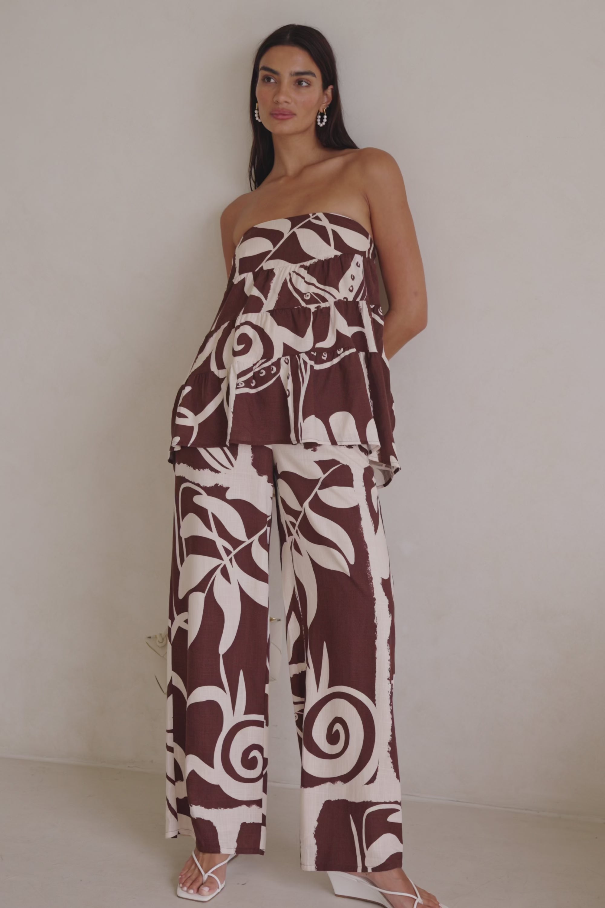 Presley Top - Painted Tiles