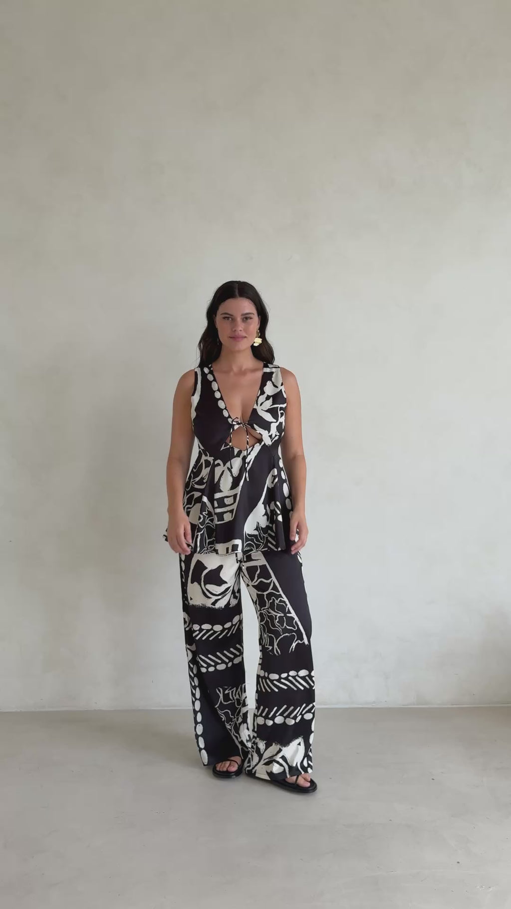 Zelina Pants - Botanic Vase