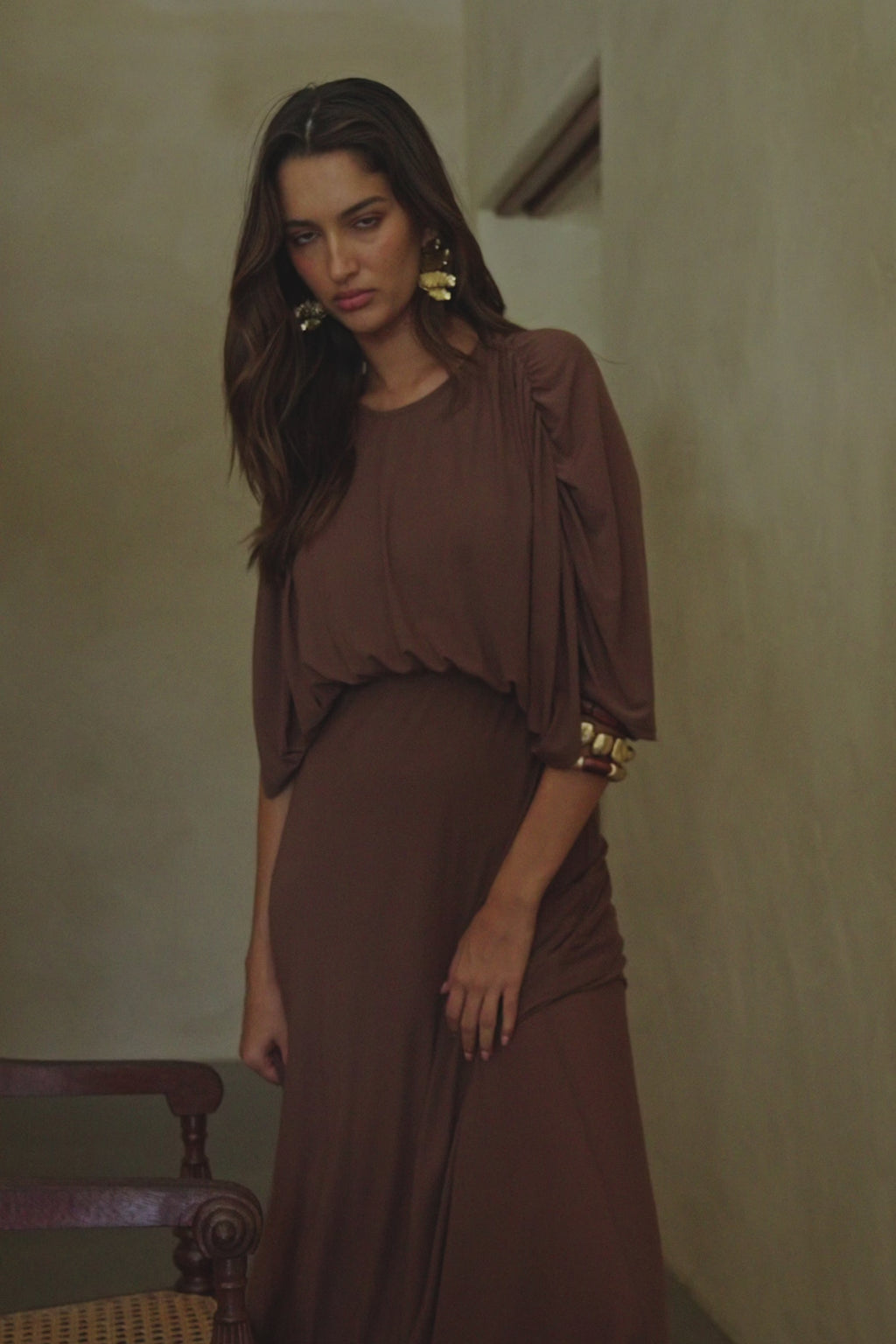 Eira Dress - Chocolate