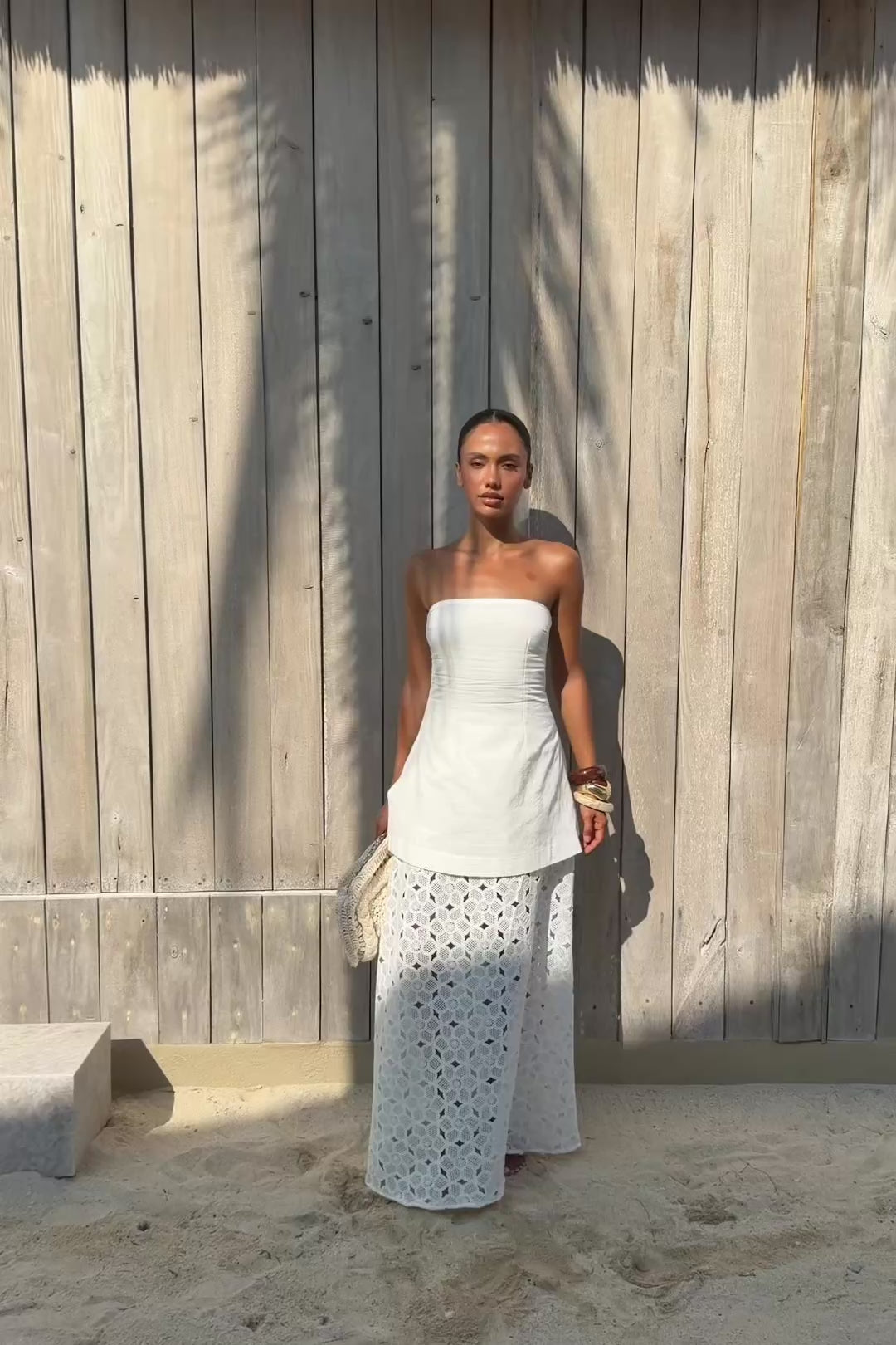 Keana Dress - White