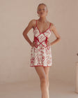 Video, Backless Amie Dress - Shoreline Red